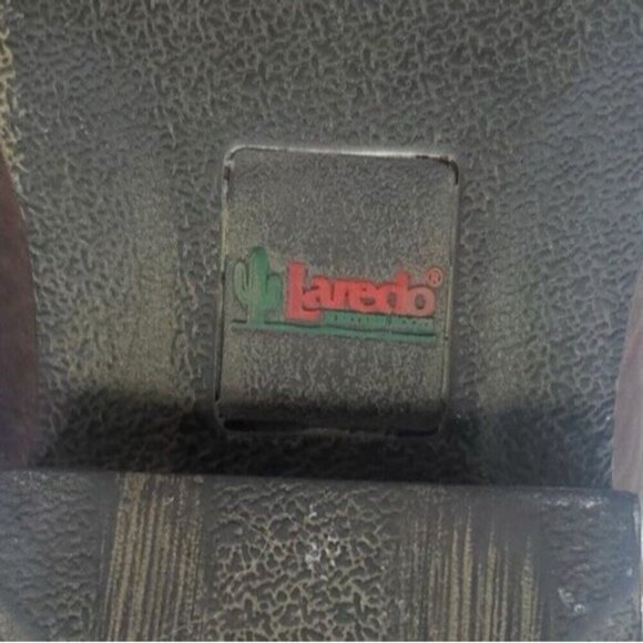 LAREDO Youth Little Prowler Size 13 .5 D Dark Brown / Tan Boots Square Toe - Picture 12 of 14